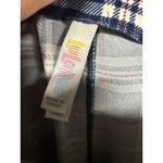 LuLaRoe Blue Red Varsity Plaid Tall Curvy Holiday Sports Fan Vibes Comfort Photo 4