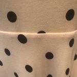 Revolve House of Harlow 1960 Polka Dot Midi Dress Sz. XS Full Skirt Black/Cream Black Photo 5