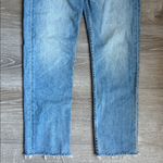 MOTHER Fish Out Of Water High Waisted Rider Ankle Fray 29 Blue Photo 6