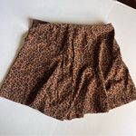 The Limited cheetah animal print circle skirt brown and black xs Photo 0