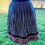 Anthropologie Edme and Esyllte Beribboned Rings Printed Skirt Photo 0