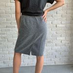 Le Suit  Black White Marled Pencil Skirt Sz 6 Photo 1