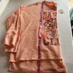Aerie NWT Offline by Dance Club thermal type long sleeved high low top ribbed Photo 3
