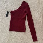 Lulus  | One Shoulder Long Sleeve Top Photo 3