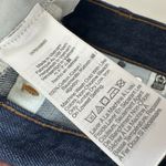 Madewell  Petite Low Slung Baggy Jeans Rinse Wash Dark Blue Rigid US 27P NWT Photo 12