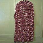 Aura  Rust Red Midi Dress sz small Photo 4