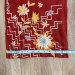 Johnny Was NWT Elia Linen Tie Jumpsuit Embroidered Size Medium in Adobe Photo 14