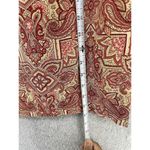 Talbots Women's Skirt Midi Floral Size 2 Petite 100% Silk Lined Paisley Photo 3