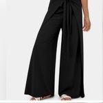 Halara 2 Ways To Wear Palazzo Pants & Jumpsuit 2 In One Twofer Tapshoe Black Photo 5