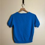 J.Crew  Terry puff-sleeve sweatshirt Photo 4