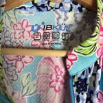 IBKUL Dress Womens XL Blue Floral Golf Active Sleeveless UPF 50 Sun Zip Pockets Photo 5