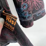 Rising International Hippie Boho Hippie Butterflies Embroidered Reversible Zip Size M Photo 9