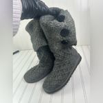 UGG  Gray Classic Cardy Knit Sweater Boots Women’s Sz 7 Photo 6