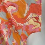 JESS LEA BOUTIQUE Tunic Top Extra Large Blouse Watercolor Pastel Made in USA Pink Size XL Photo 5