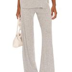 Revolve  - Weekend Stories Larsen Lounge Pant in Heather Gray Photo 7