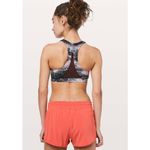 Lululemon Sports Bra Women Size 8 Azurite Poppy Coral Multi Invigorate Racerback Photo 4