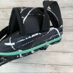 Fabletics Marble Print Backpack Black Mint White Workout Bag Photo 7