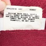 A Byer VTG 90s  Womens Knit Top Size L Asymmetrical Neck Minimal Y2K Office Siren Photo 6