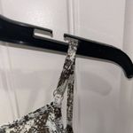 Andrée Andree Blue/Brown Snakeprint Dress Large Photo 1