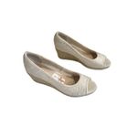 Bandolino New Womens  Nuri Ivory Floral Lace Espadrille Wedge Sandals Size 8 M Photo 2