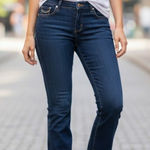 Rock & Republic Rock Republic 26 Roth Bootcut Jeans Embellished Pockets Denim Lowrise Y2K Retro Photo 0