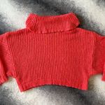Anthropologie Pilcro Zamora Cowl Neck Sweater Coral Pullover Size Small Petite Photo 8
