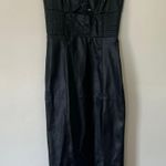 ZARA Faux Leather Dress Photo 0