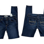 Abercrombie & Fitch 4R low rise Skinny Jeans dark wash embroidered back pocket Photo 0