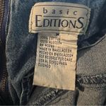 Basic additions‎ women’s size medium, short sleeve maxi denim dress Photo 5