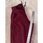 FIGS  Zamora Jogger Scrub Pants Graphite Red Size Small‎ Photo 8