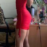 Dolls Kill Red Silk Dress Photo 1