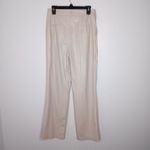 House Of Harlow 1960 vegan leather pants size 6 White Photo 4