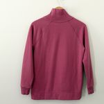 Athleta  Cozy Karma Side Zip Funnel Neck Victorian Berry Pullover Size XS Photo 5