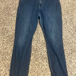 Gap Jeggings High Rise Raw Hem Dark Wash Denim Jeans Size 31 12R Photo 0