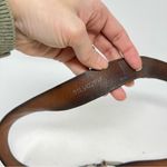 Levi's  Check‎ Print Leather Belt Size M 34-36 Photo 4