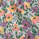 Banana Republic  Ruffle Floral MIDI Dress Size Small NWT Photo 3