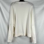 EXPRESS  Dolman Faux Leather Accent Sleeve Sweater XL Photo 3