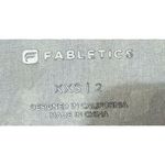 Fabletics  Ninety Six Windbreaker Blue Lava Full Zip Jacket Size‎ XXS Pockets Photo 3