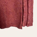 Next Era Couture Y2K Pink Mohair Cable Knit Long Sleeve V Photo 3