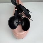 Melissa Be+ Disney pink minnie mouse lace up PVC sneakers size 6 Photo 14