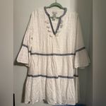 Tommy Bahama  White and Blue Dress Photo 0