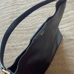 Lauren Ralph Lauren Tate black pebbled leather medium tote bag Photo 14