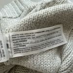 Abercrombie & Fitch Beaded Cable Knit Gray and Ivory Sweater, Sz: XS (b41) Photo 4