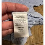 Talbots  Sweater Size Plus Petite Blue 3D Textured Pullover Xp Polka Dots Casual‎ Photo 4