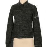 Hurley  | Camouflage Camo Denim Printed Button Down Jacket Size S Small Photo 2