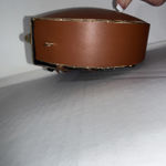 Sam Edelman  Jaded Boho Hippie Fringe Gypsy Leather Metal Handbag Clutch Read! Photo 3