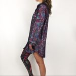 Vintage Paisley Motif Nightshirt | Size M Blue Size M Photo 4