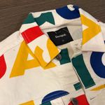 Desigual  Letter Print Jean Jacket XS Photo 1