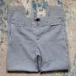 Gap Factory Slim City Geo Ankle Pants Size 12 Photo 3