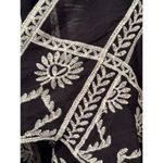 LIV Los Angeles 3X Butterfly embroidered Kimono Boho Bohemian western Black Photo 1